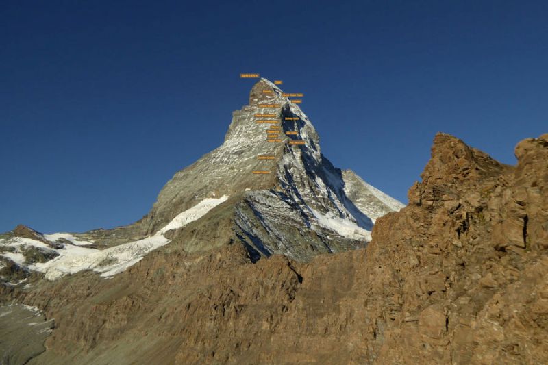 Matterhorn Route Querformat klein