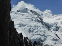 09-Blick-vom-Cosmiques-Grat---Ueberschreitung-Taculflanke-Mont-Blanc
